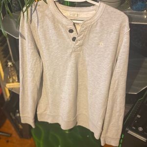 Abercrombie and Fitch henley long sleeve